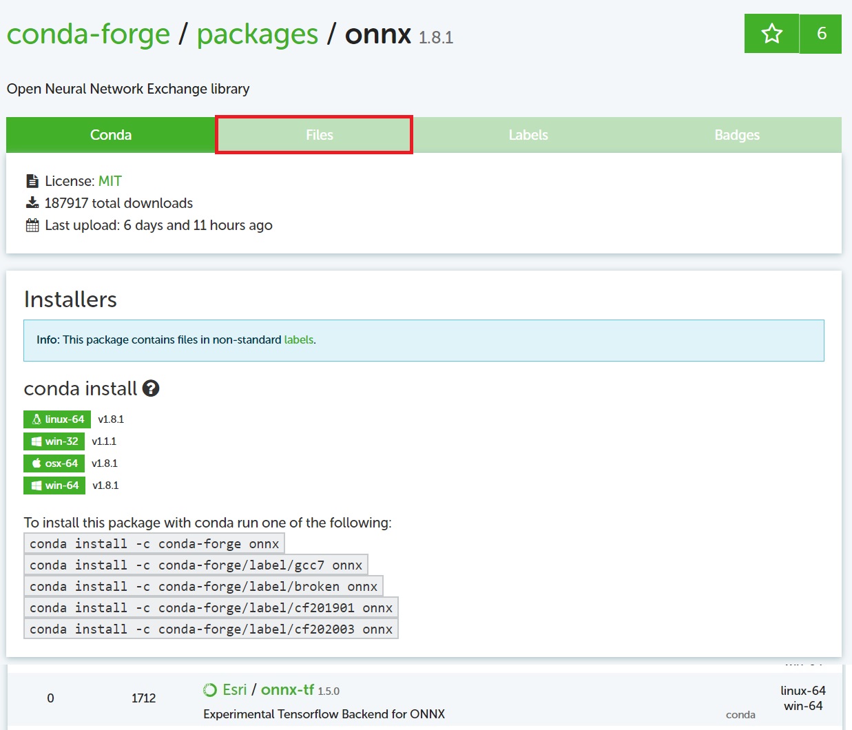 conda install package from file