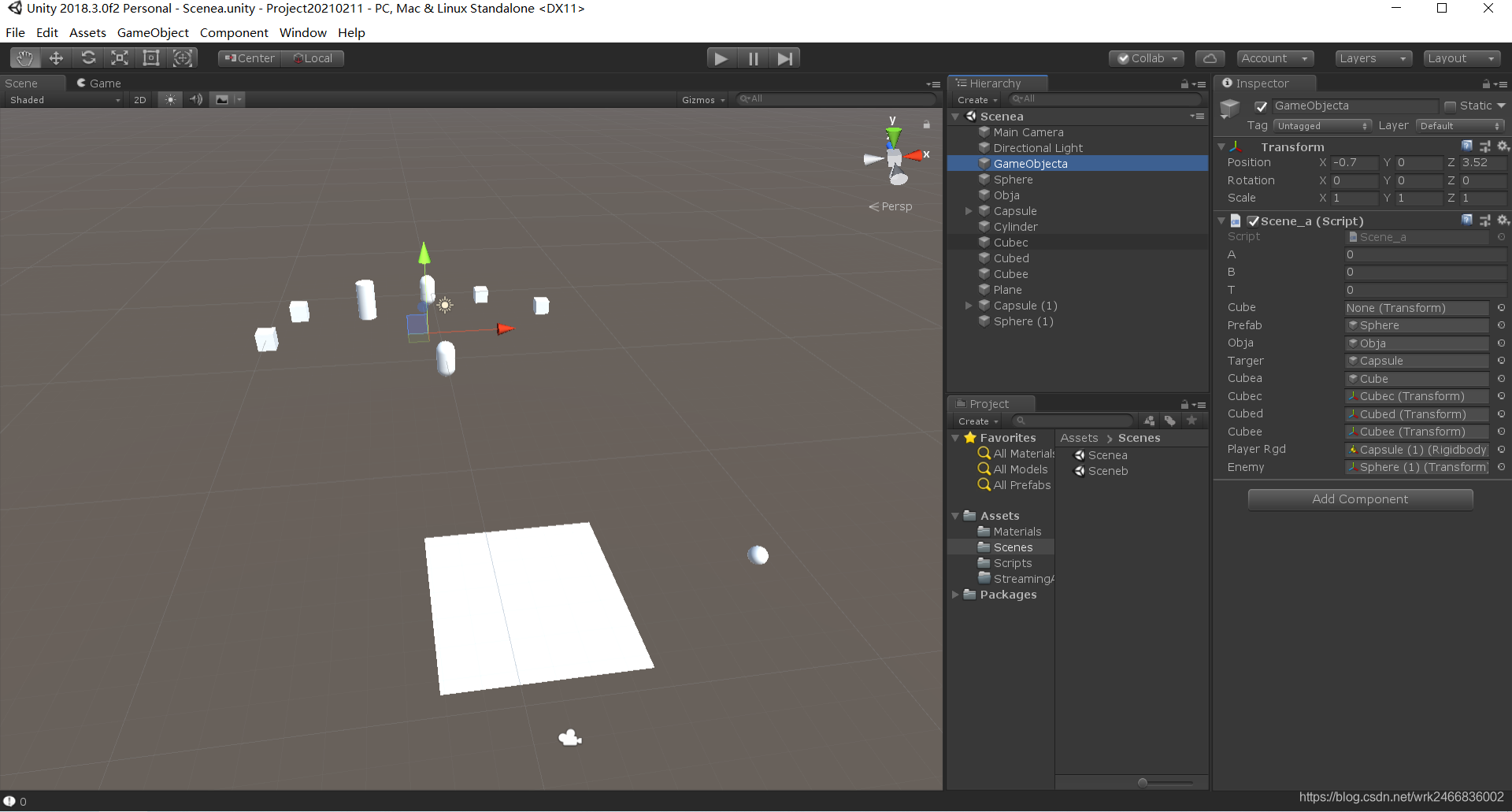 Unity代码基础第七天之“API常用方法和类详细讲解”笔记_using unityengine; using unityengine ...