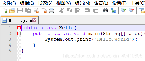 Write the Hello World program with Notepad - Programmer Sought