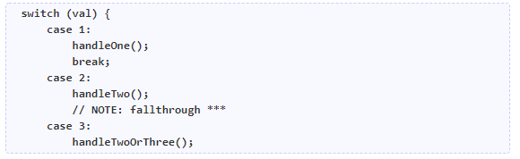 fallthrough