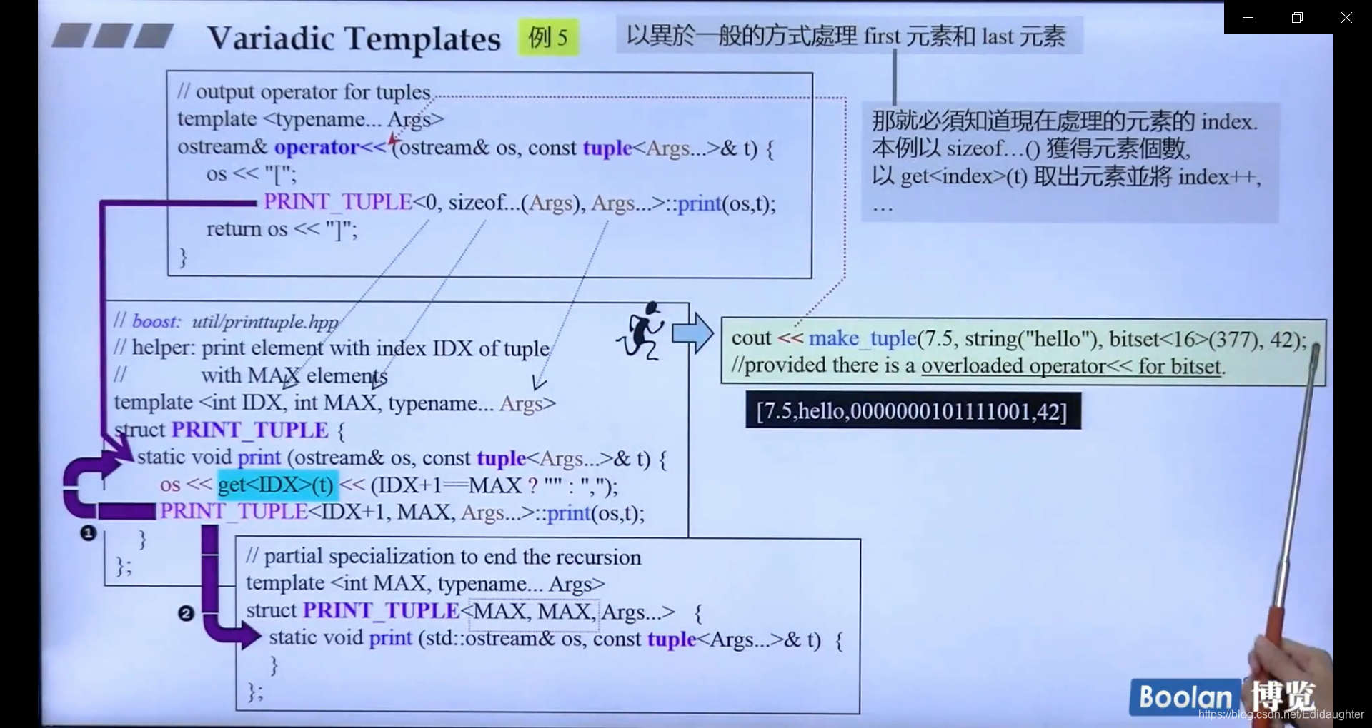 【C   2 0 侯捷老师】Variadic Template(变长模板) 重回核爆区 侯捷 可变模板 CSDN博客