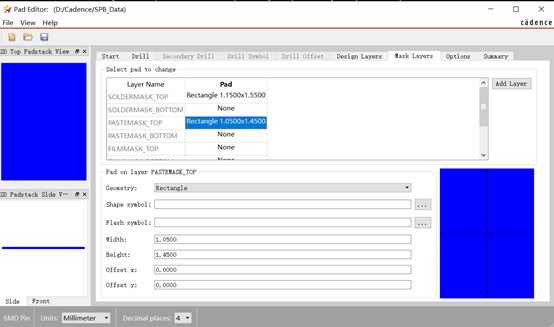 【Cadence17.2】Padstack Editor制作焊盘和过孔