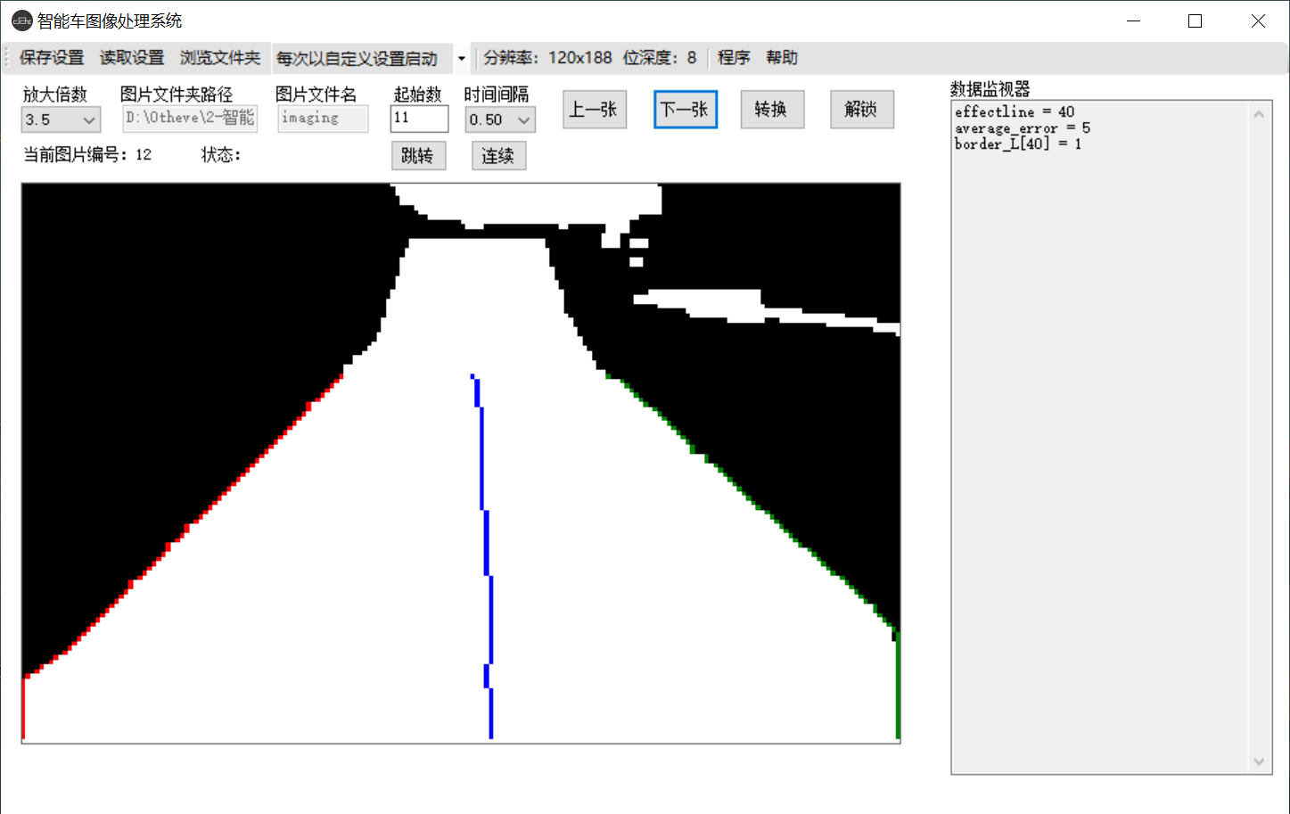 全国大学生智能汽车竞赛 图像处理上位机篇 最概然的博客 Csdn博客 上位机图像识别