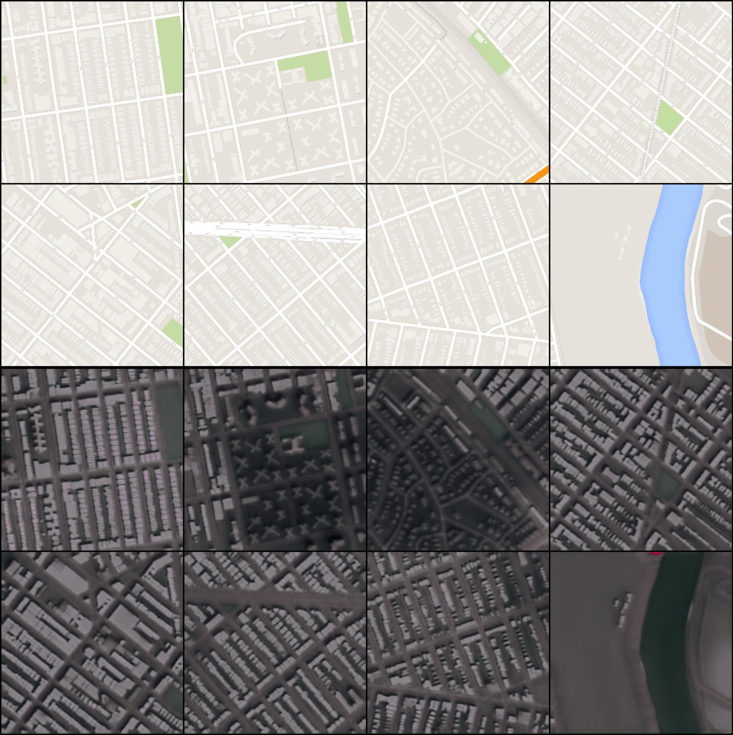Github——基于Pix2Pix的城市卫星影像翻译(Pytorch实现)_pix2pix使用地图图像生成真实图像CSDN博客