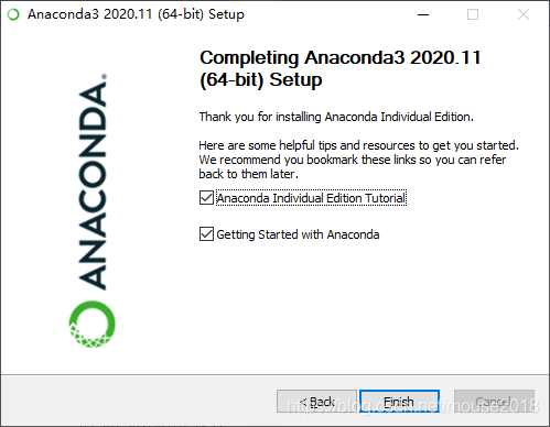 Anaconda 安装10