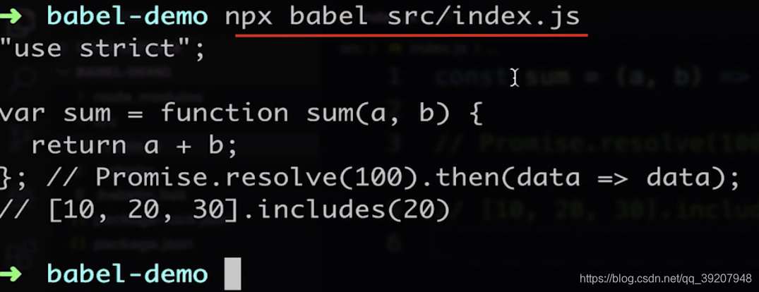 babel的基本配置和使用快速回顾_react18+next.js+ts chrome56babel配置-CSDN博客