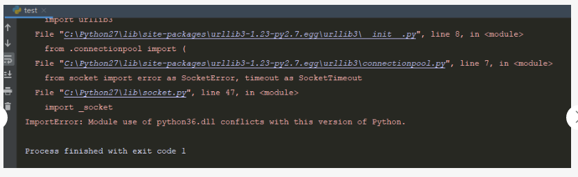 解决ImportError: Module Use Of Python36.dll Conflicts With This Version ...
