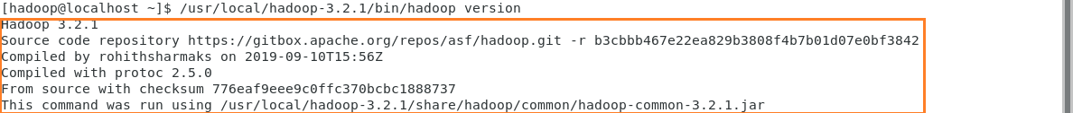 Check if hadoop is available