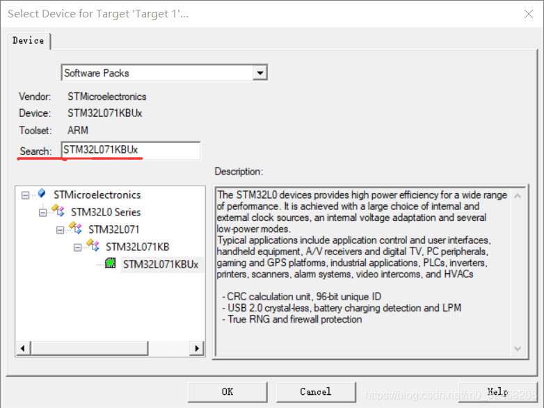 STM32L071KBUx