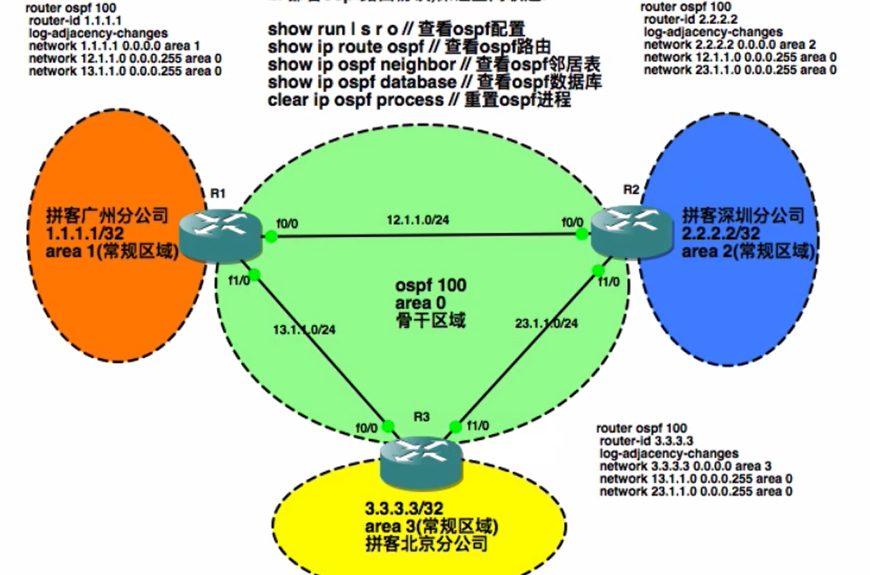 OSPF路由协议_clear ip ospf processCSDN博客