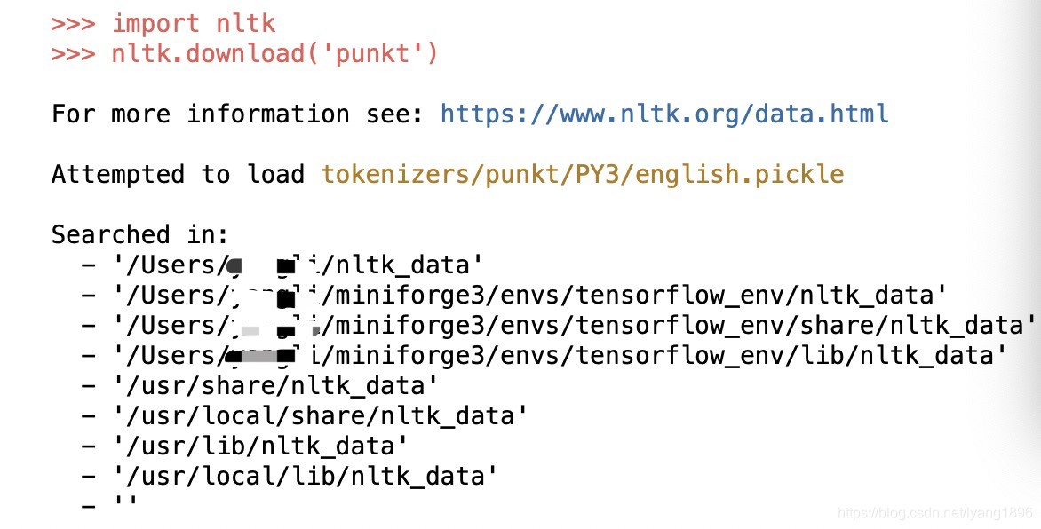 自然语言处理-nltk环境安装_python新建 nltk环境-CSDN博客