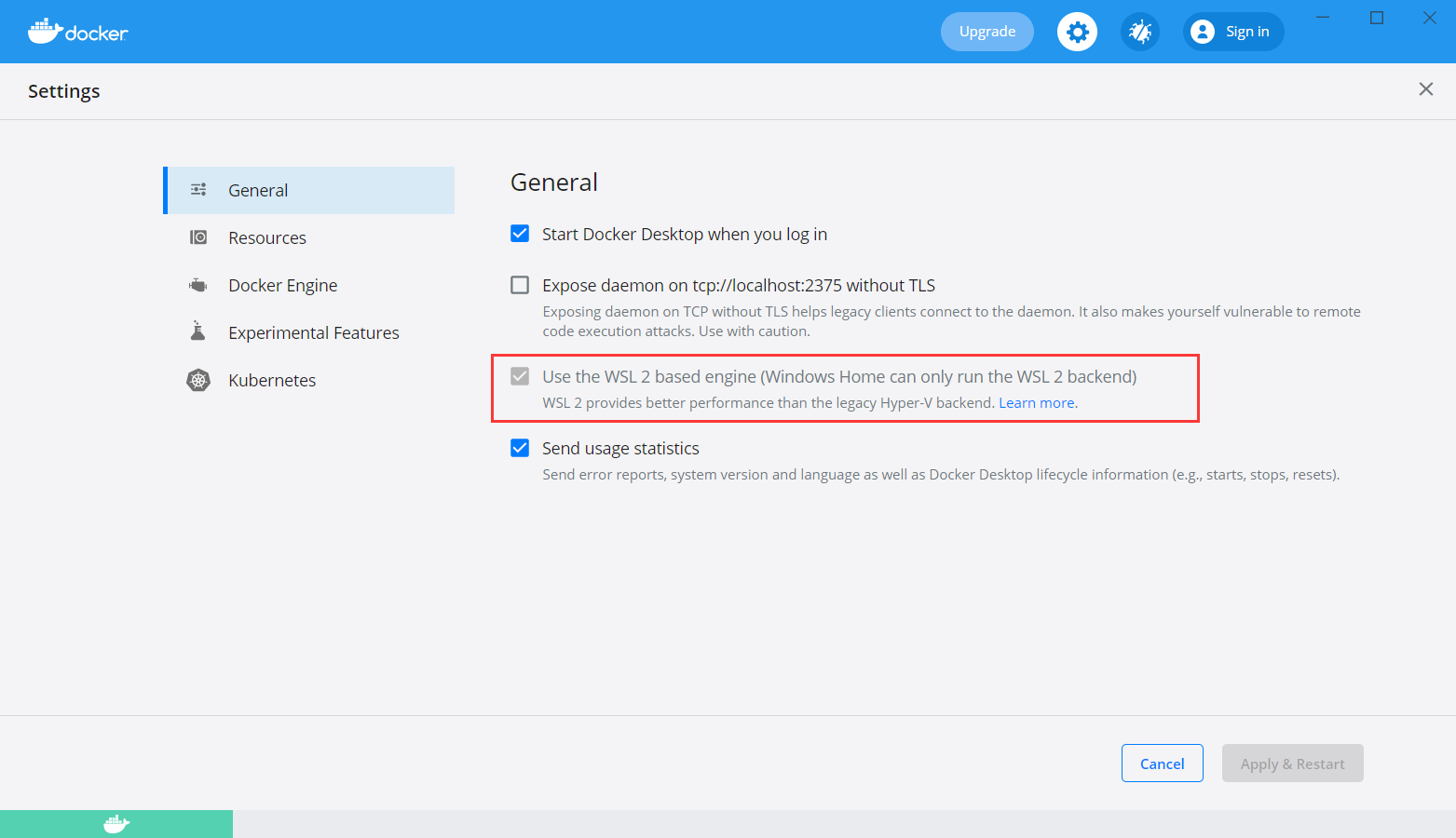 Install Docker from the C disk to the D disk Programmer Sought