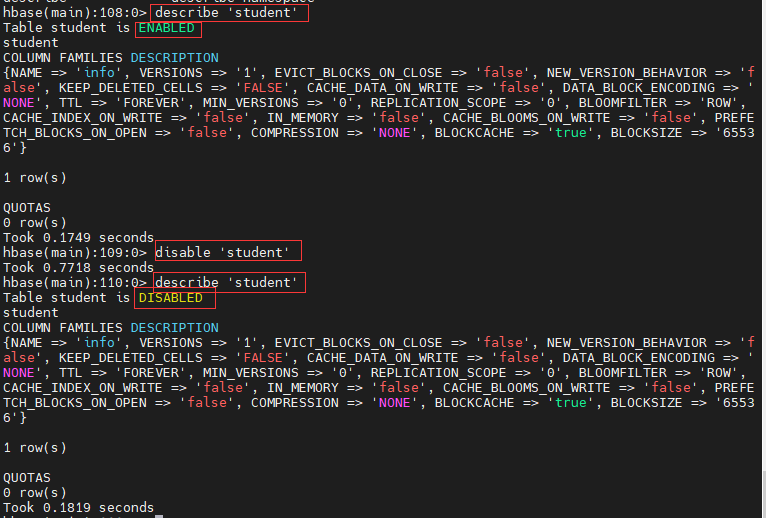hbase常用命令及操作_hbase(main)0230CSDN博客
