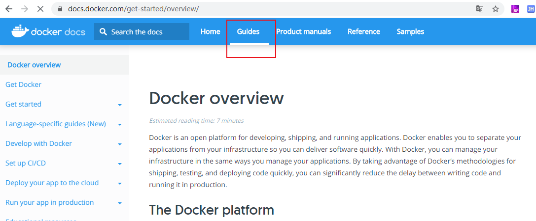 Install Docker in WIN10 environment - Programmer Sought