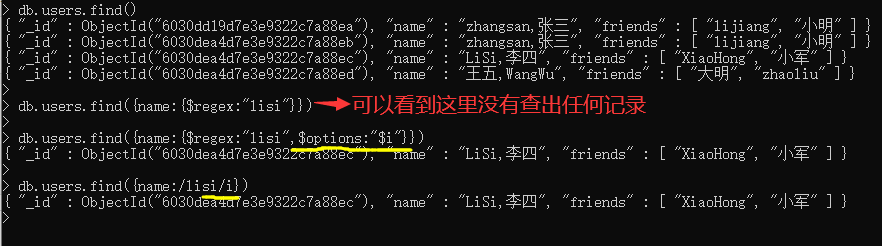 Mongodb中模糊查询 全文内容匹配 基于正则表达式 李疆的博客 Csdn博客