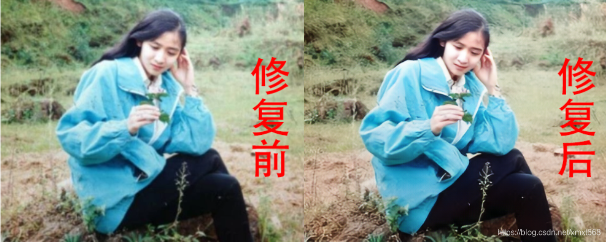 百年老照片修复算法,那些高颜值的父母