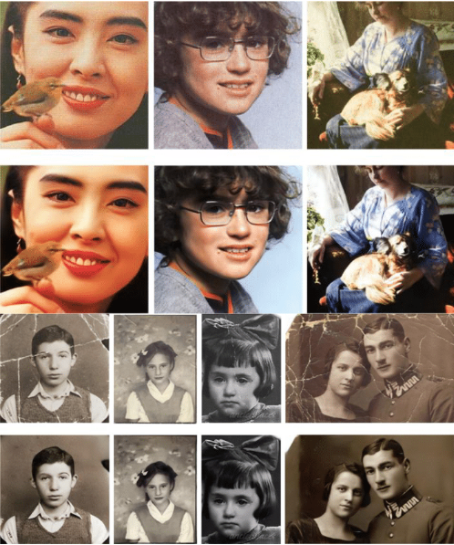 百年老照片修复算法，那些高颜值的父母！