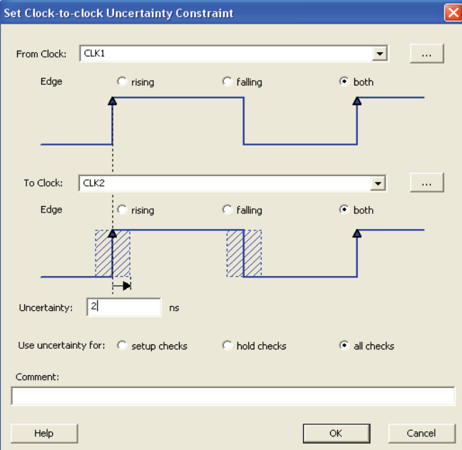 时钟不确定性添加