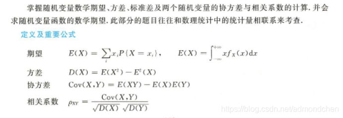 数学期望有关