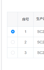 Element UI 的el-table表格前列加序号