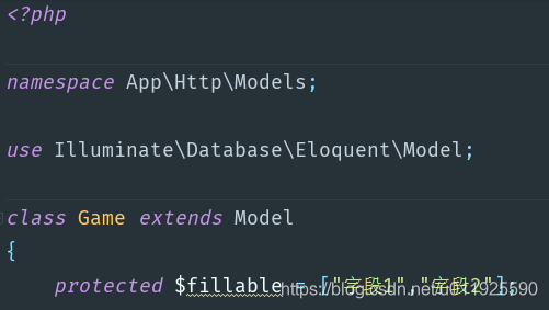 laravel Add [xxx字段] to fillable property to allow mass assignment on [App\Http\Models\xxx]