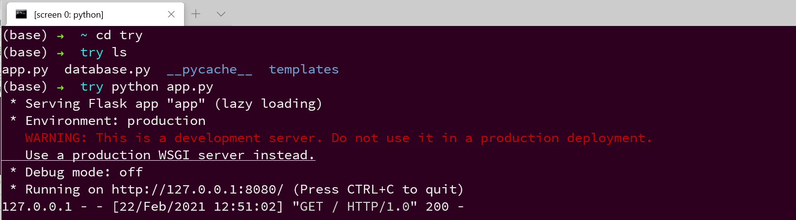 如何用python做后端写网页-flask框架_python写网页后端-CSDN博客