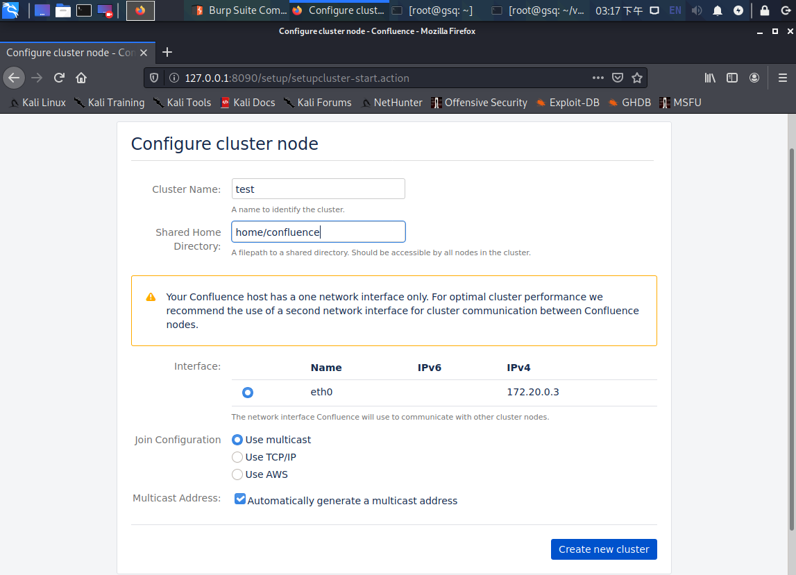 Atlassian Confluence路径穿越与命令执行漏洞 CVE-2019-3396 漏洞复现