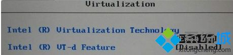 Virtualization设置为Enable