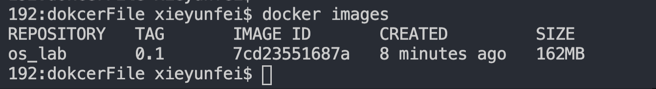 检查docker 镜像
