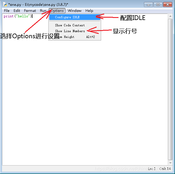 使用Python自带的IDLE编写代码_phyton3.8 idle 使用-CSDN博客