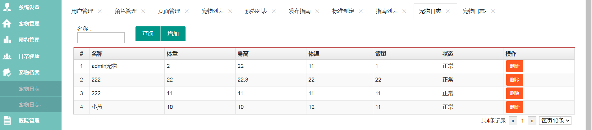 基于javaweb(springboot+mybatis)宠物医院预约管理系统设计和实现以及论文报告