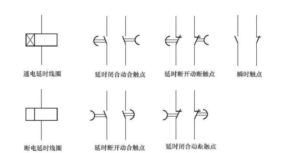 中间继电器图形符号图片