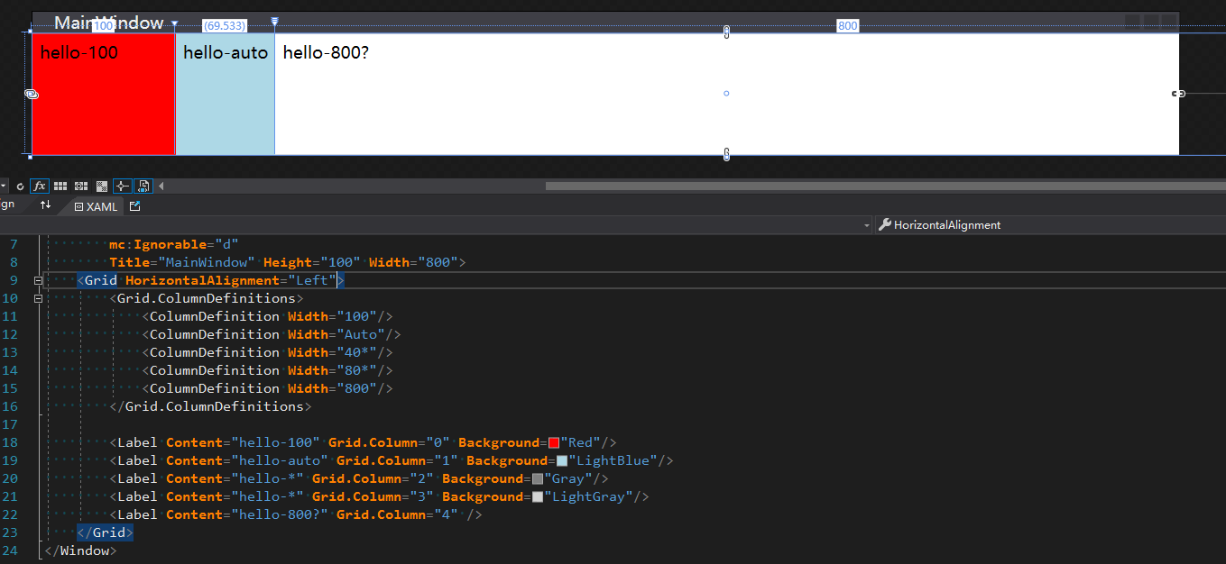 [WPF学习笔记] Height/Width中“Auto”与“*”的区别_wpf width *CSDN博客