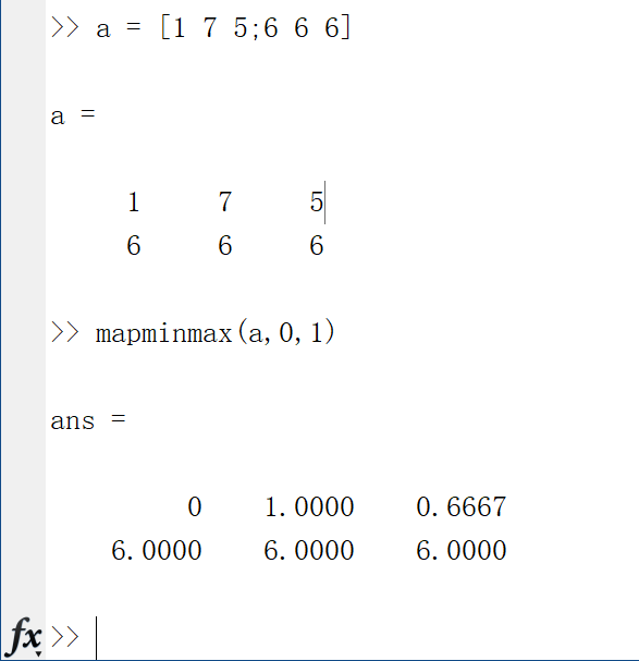 mapminmax()、zscore()数据归一化