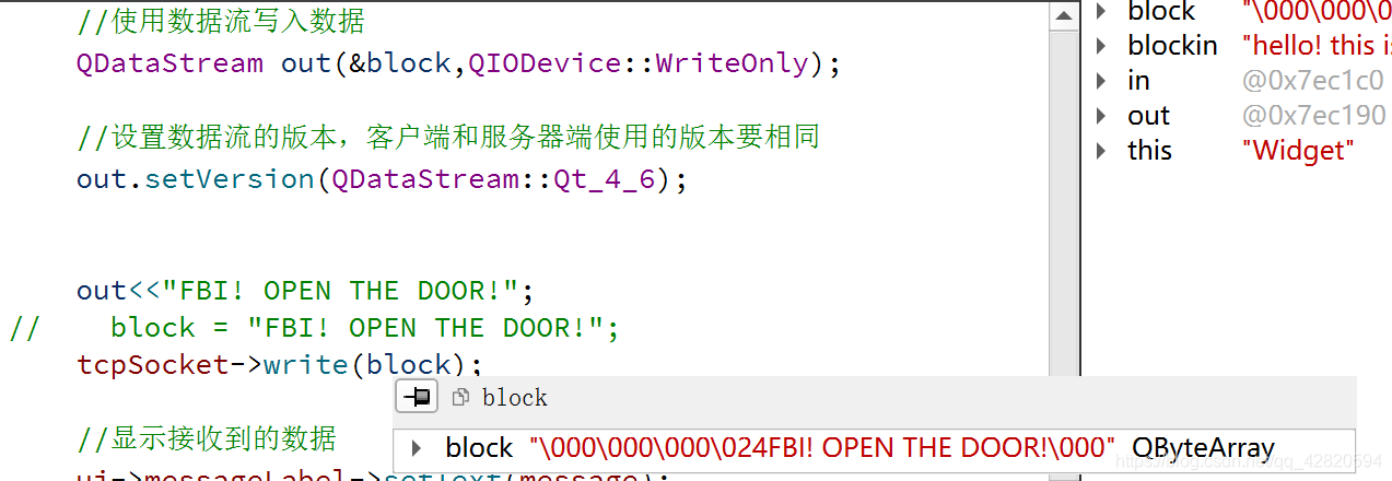 使用Python socket模块做TCP server与用Qt QTcpSocket 做TCP client的通信的模板以及遇到的问题 ...