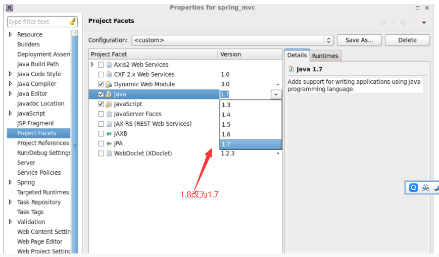 The perfect solution for Project facet Java version 1.8 is not ...