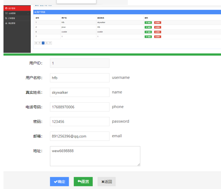 基于javaweb(springboot+mybatis)网上家具商城项目设计和实现以及文档报告