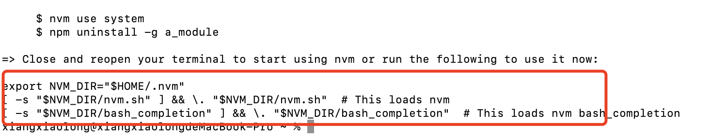 install nvm mac m1