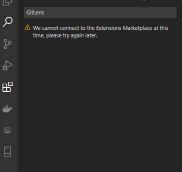 vscode无法连接扩展商店 csdn
