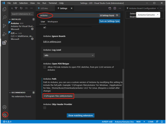 Arduino开发环境搭建【基于Visual Studio Code平台】_how to create visualgdb arduino ...