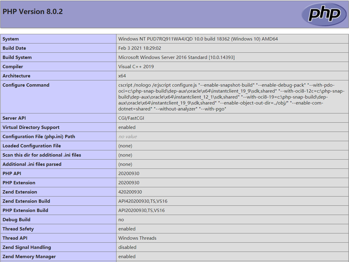 Interpretation of new features of PHP8 (development code example demonstration)