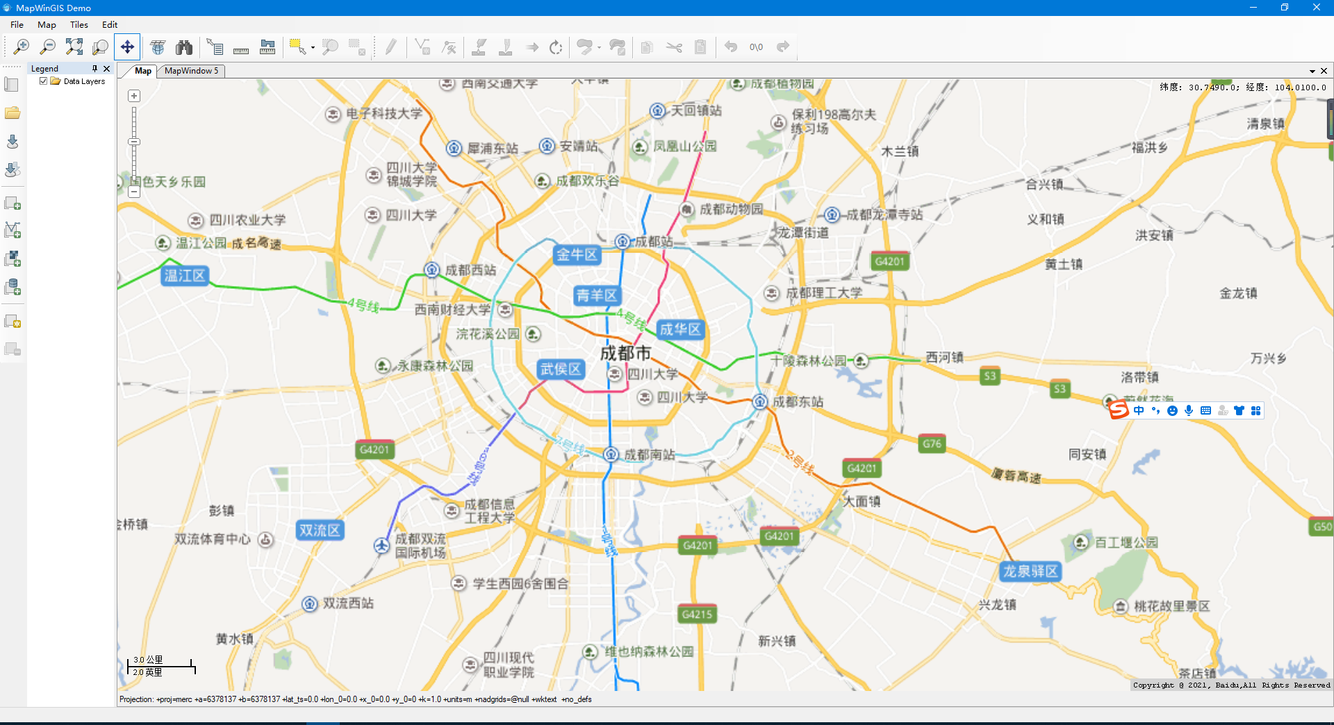 Mfc之mapwingis叠加百度瓦片地图 老狼主的博客 Csdn博客