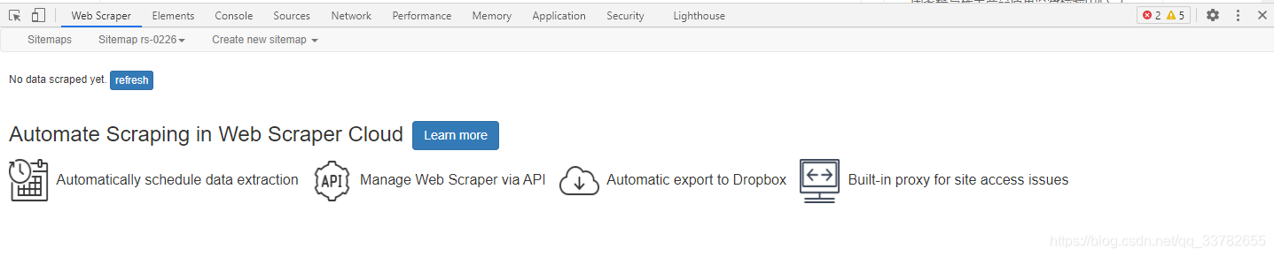 Web scraper使用教程-基本用法_webscraper使用方法-CSDN博客