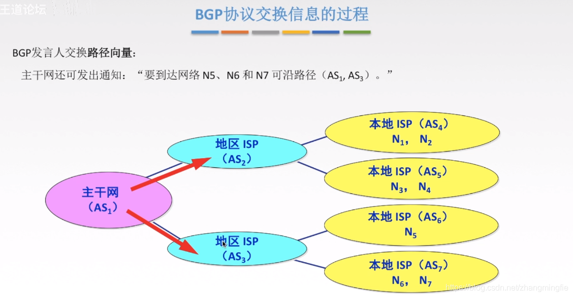 BGP协议交换信息的过程