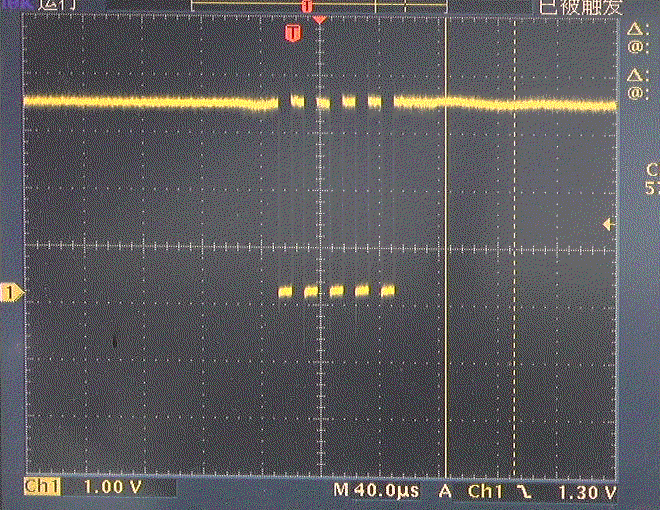 ▲ Signal waveform on X9