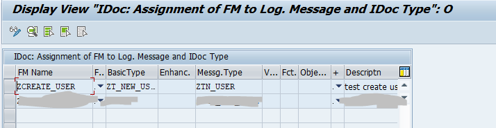 綁定入站函數和IDoc類型 和Message type