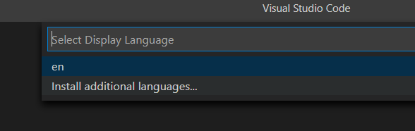 install additional languages