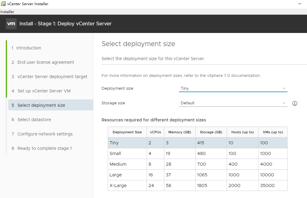 vCenter Server安装报错：内存或cpu不足_vcenter内存不足无法安装怎么办-CSDN博客