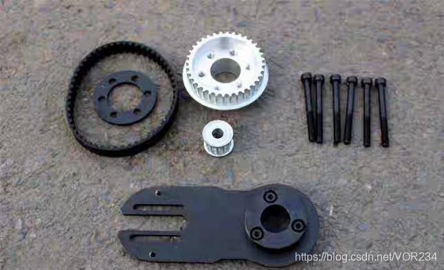 图电机支架同步轮及配件