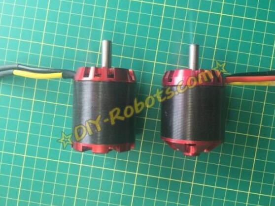 如图左边为无刷电机N5065,右边为C5065